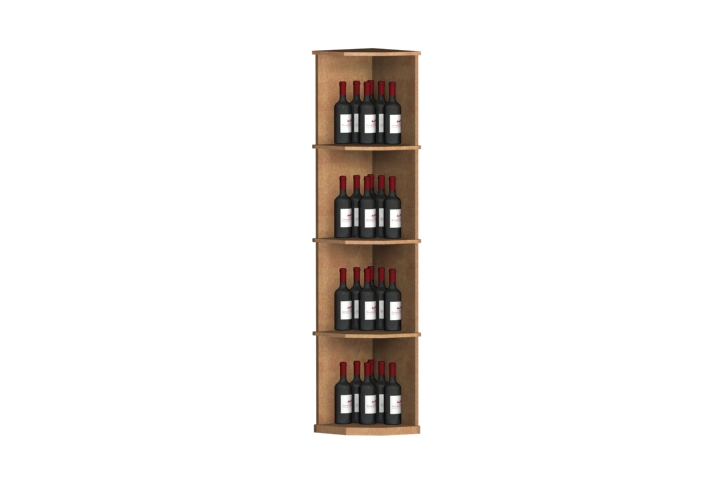 a shelf full of wine bottles with the letter e on the label